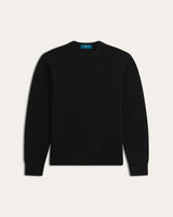 Heavy Seawool Crewneck Black