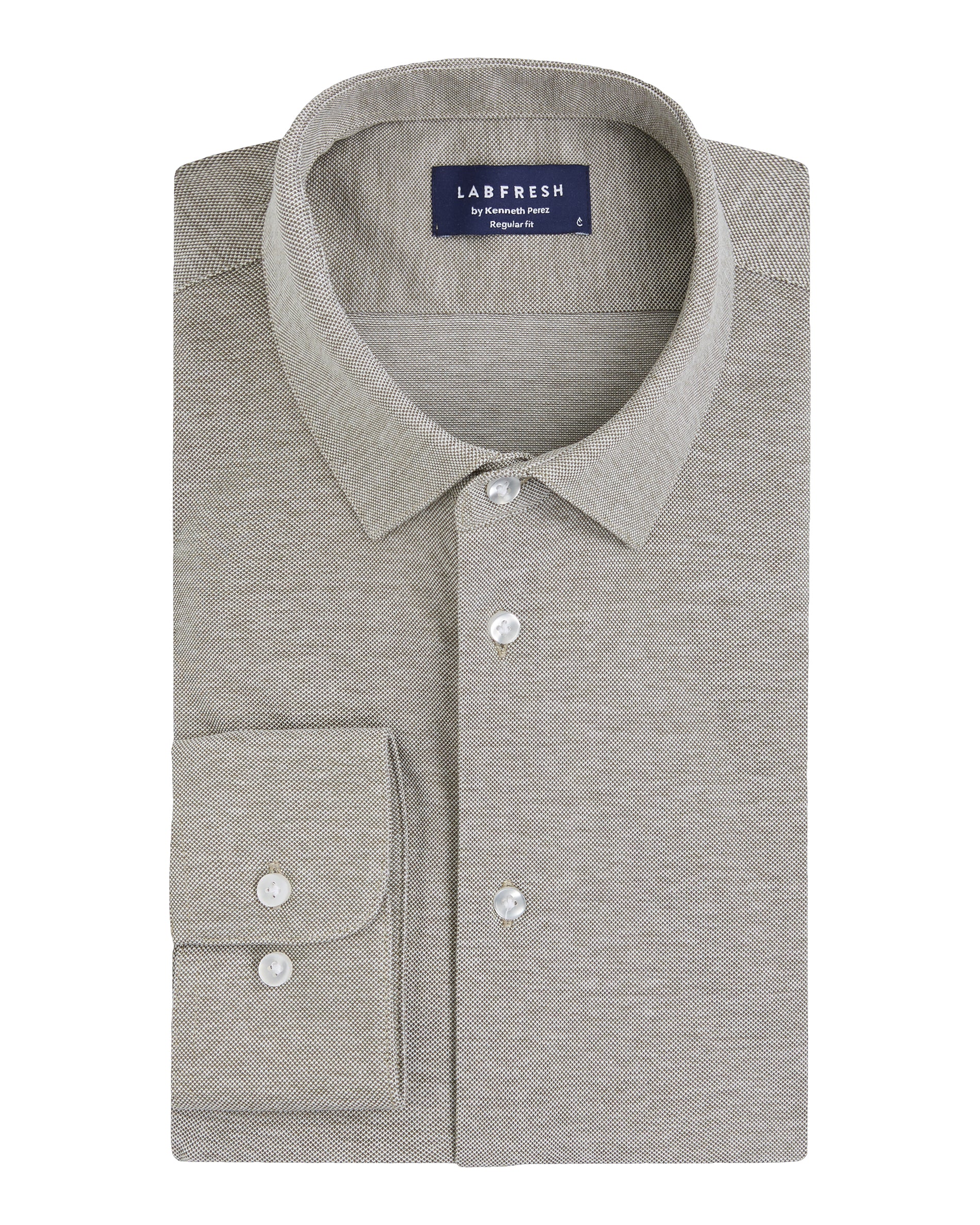 Prior Tech: Knitted shirt sage