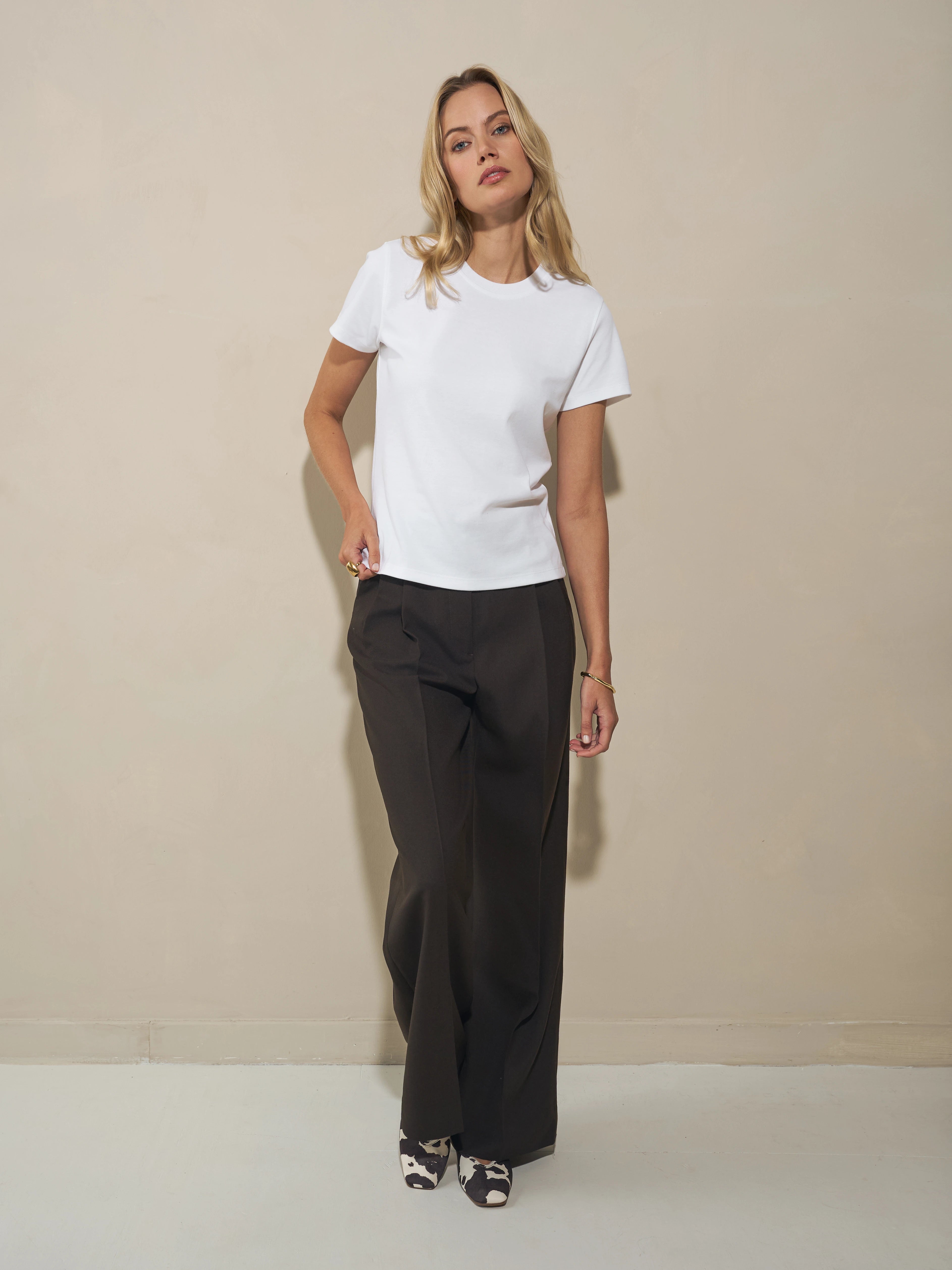 Slim T-shirt - White