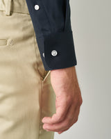 Prior Tech: Knitted shirt navy