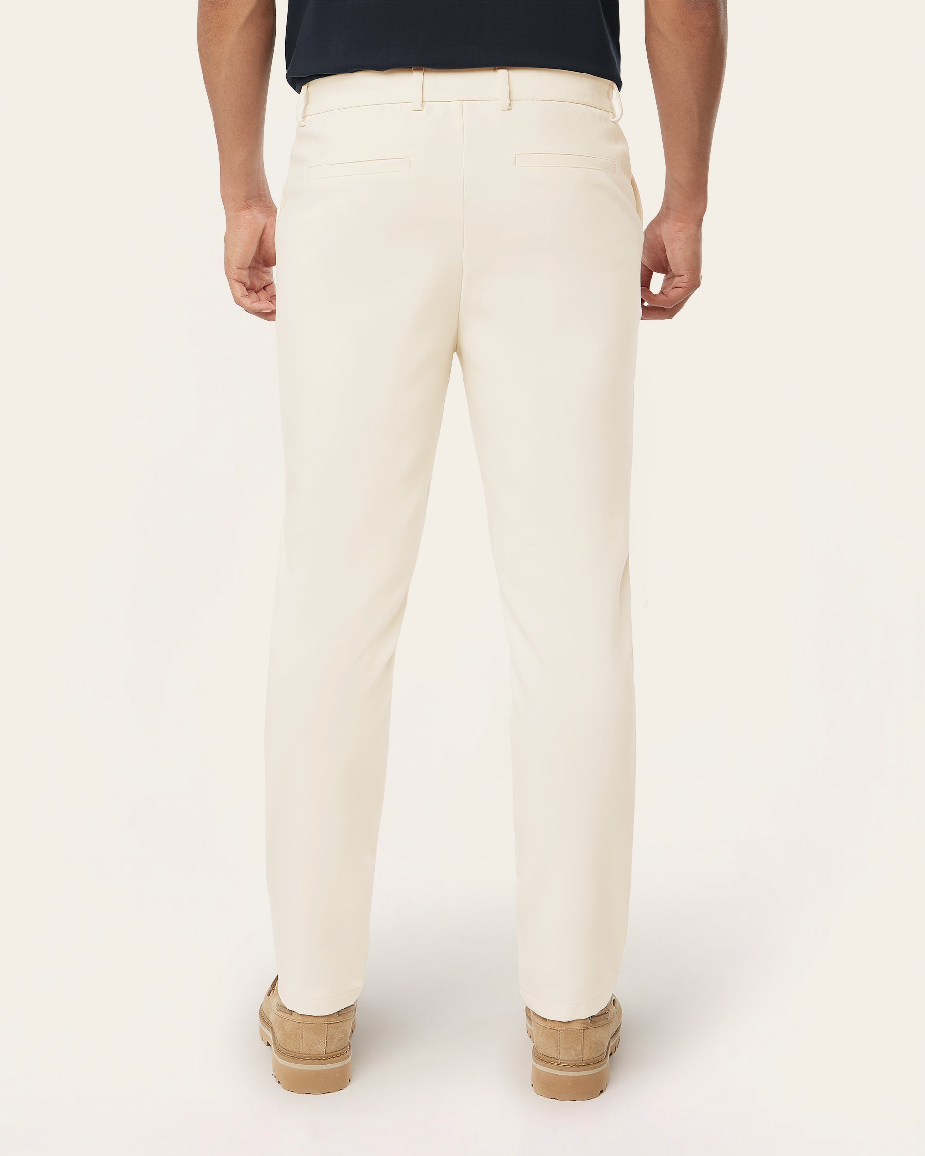 Classic pants 2-pack bundle | Off-white & Camel