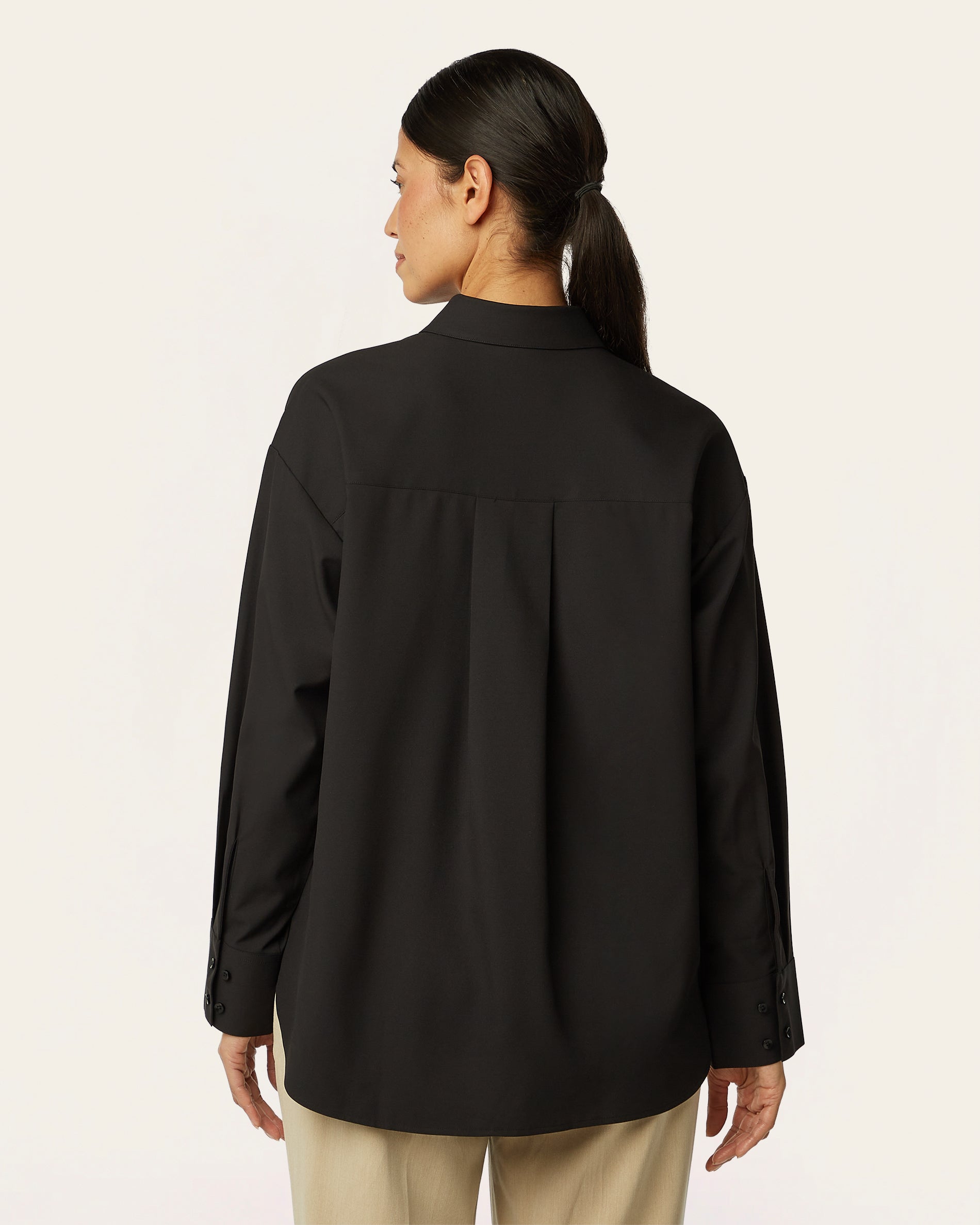 Relaxed Blouse - Black