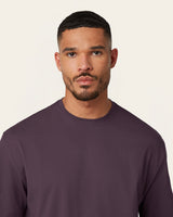 Relaxed T-shirt Dark Plum
