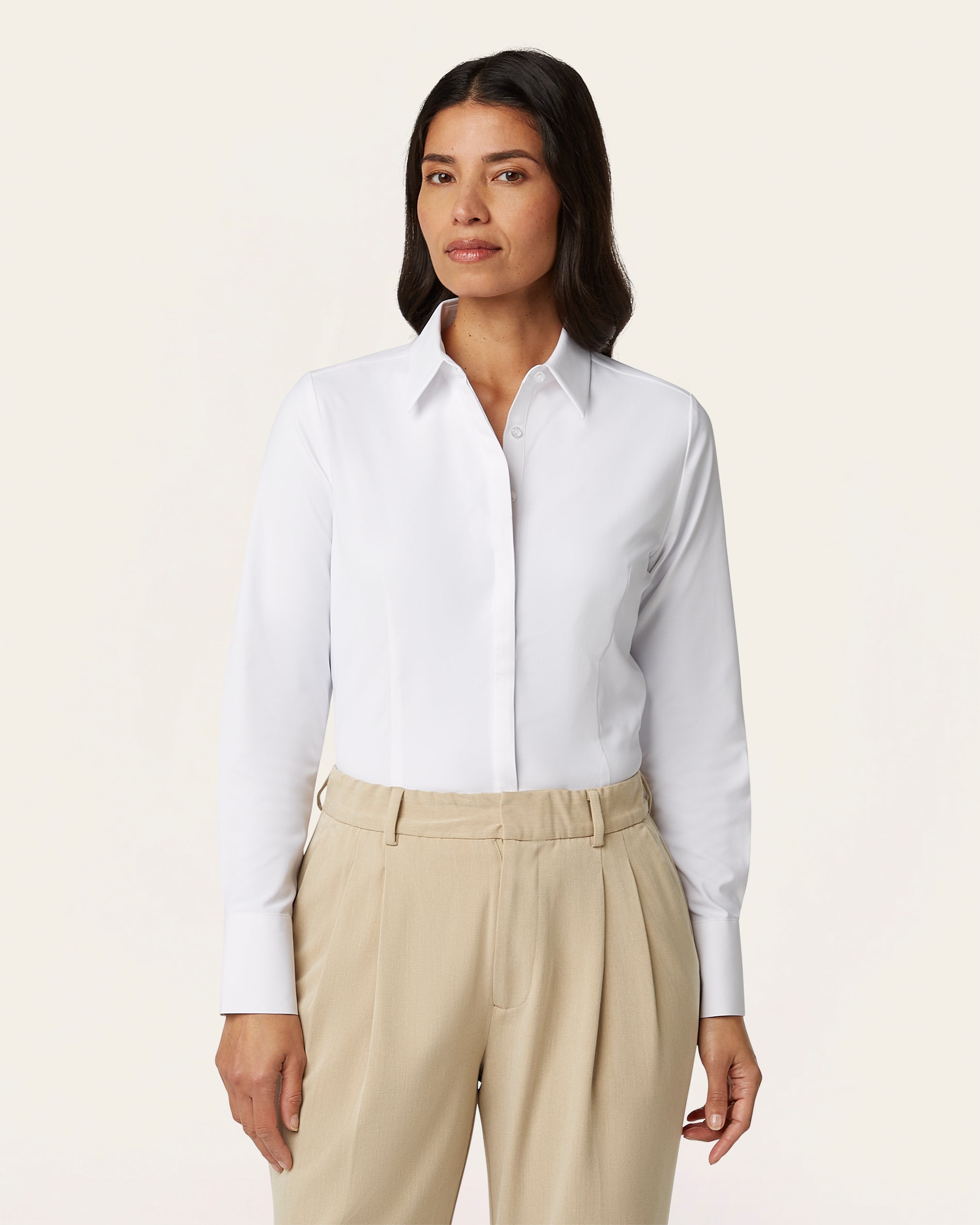 Slim fit Blouse - White