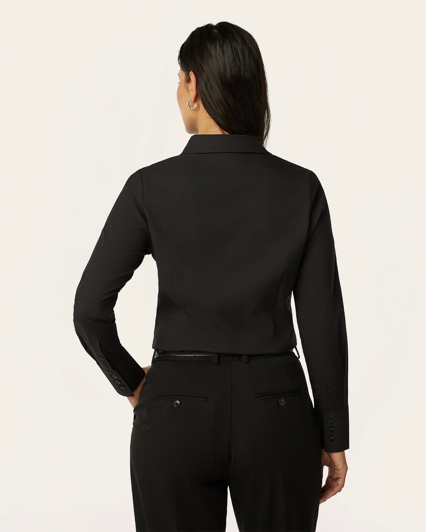 Slim fit Blouse - Black