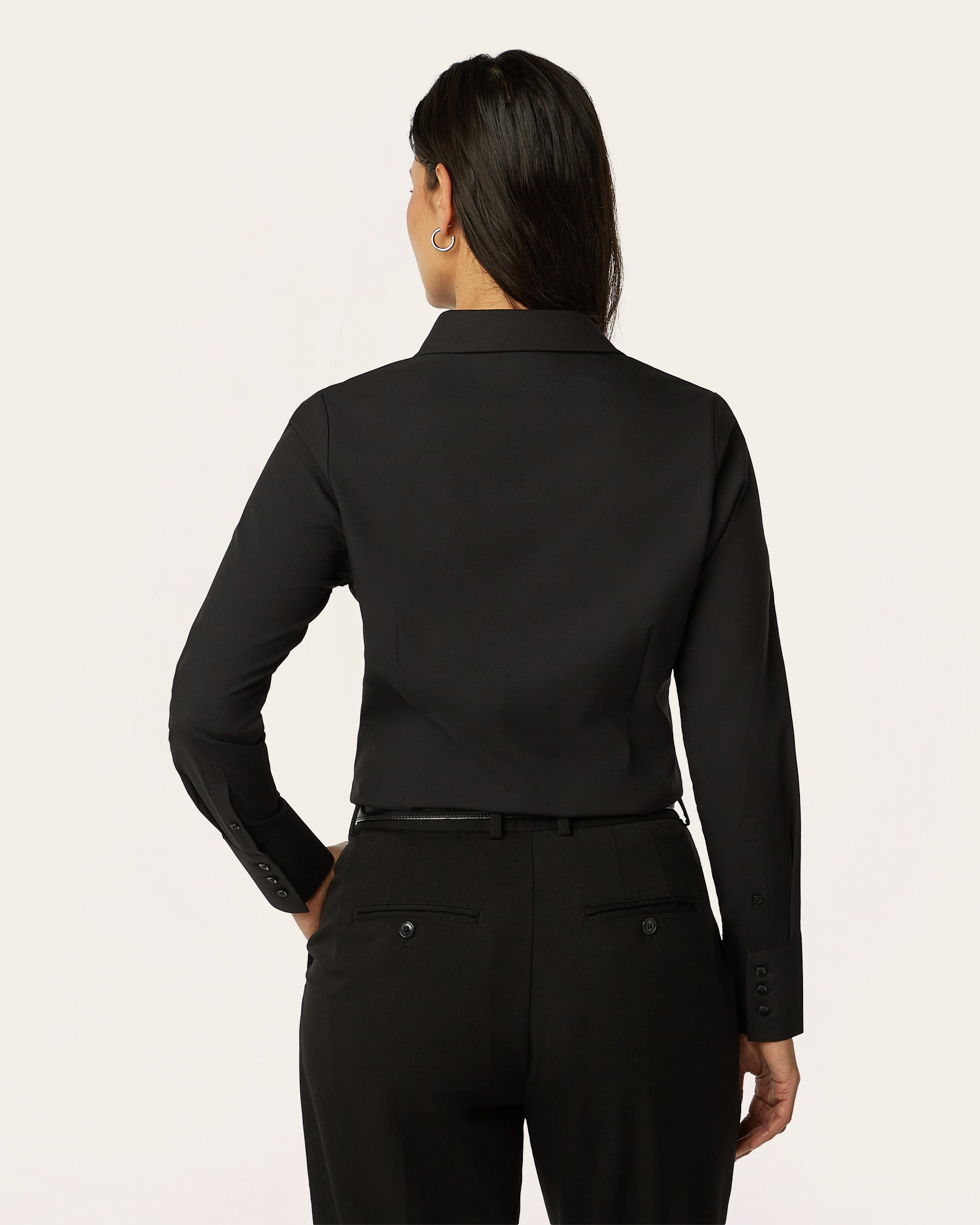 Slim fit Blouse - Black