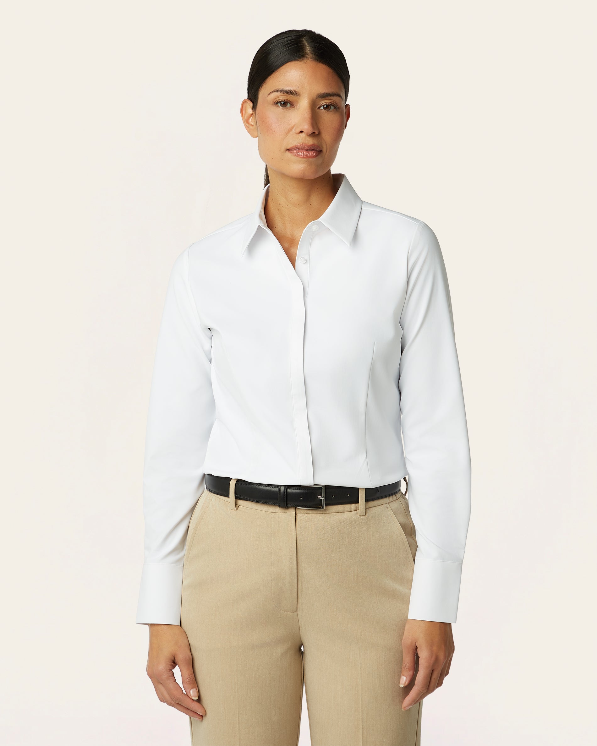 Slim fit Blouse - White