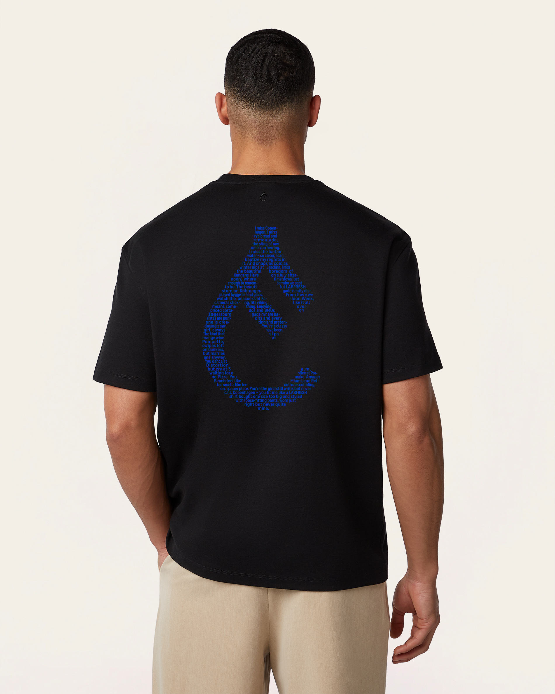 Heavy weight relaxed fit t-shirt Black | Copenhagen