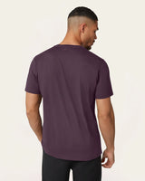 T-shirt Dark Plum