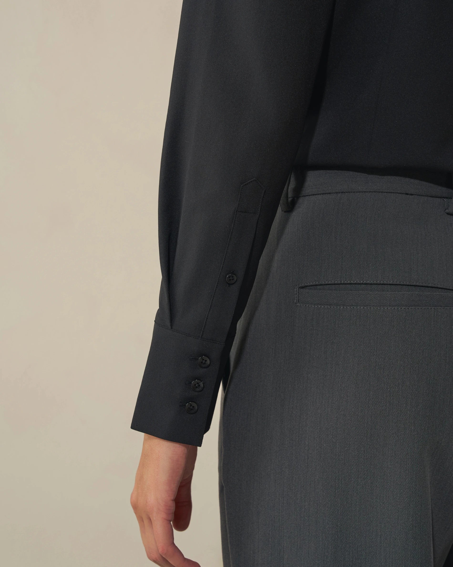 Slim fit Blouse - Black