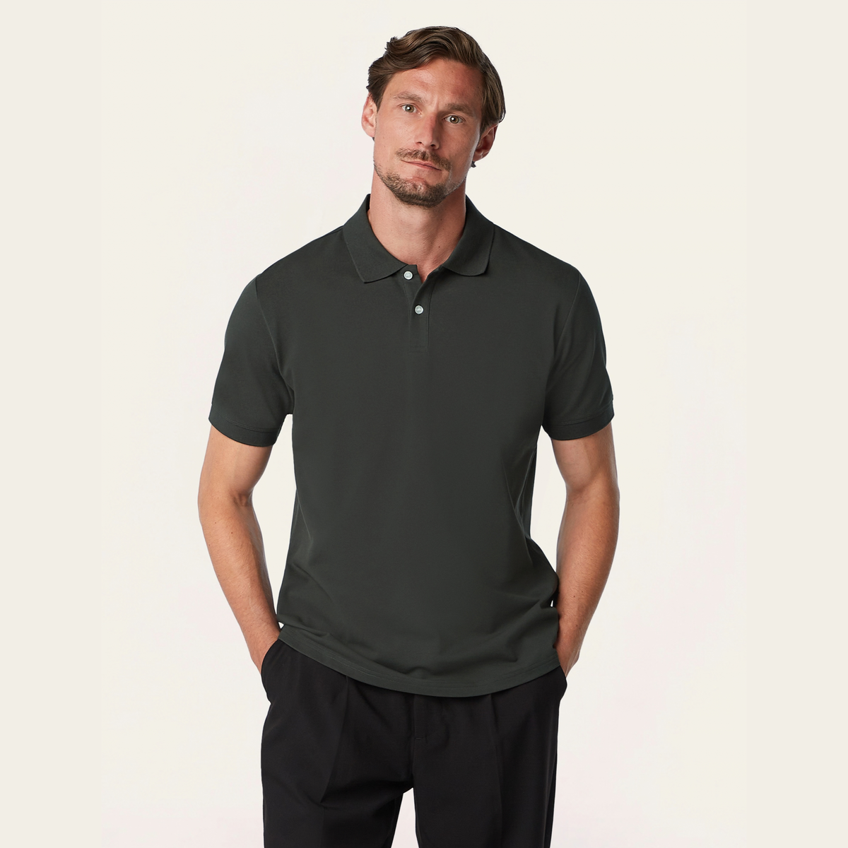 Classic Polo Dark Grey