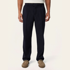 Straight Classic Pants Navy