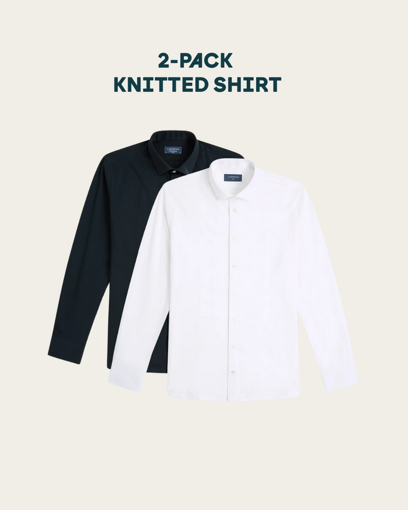 Knitted shirt 2-pack bundle