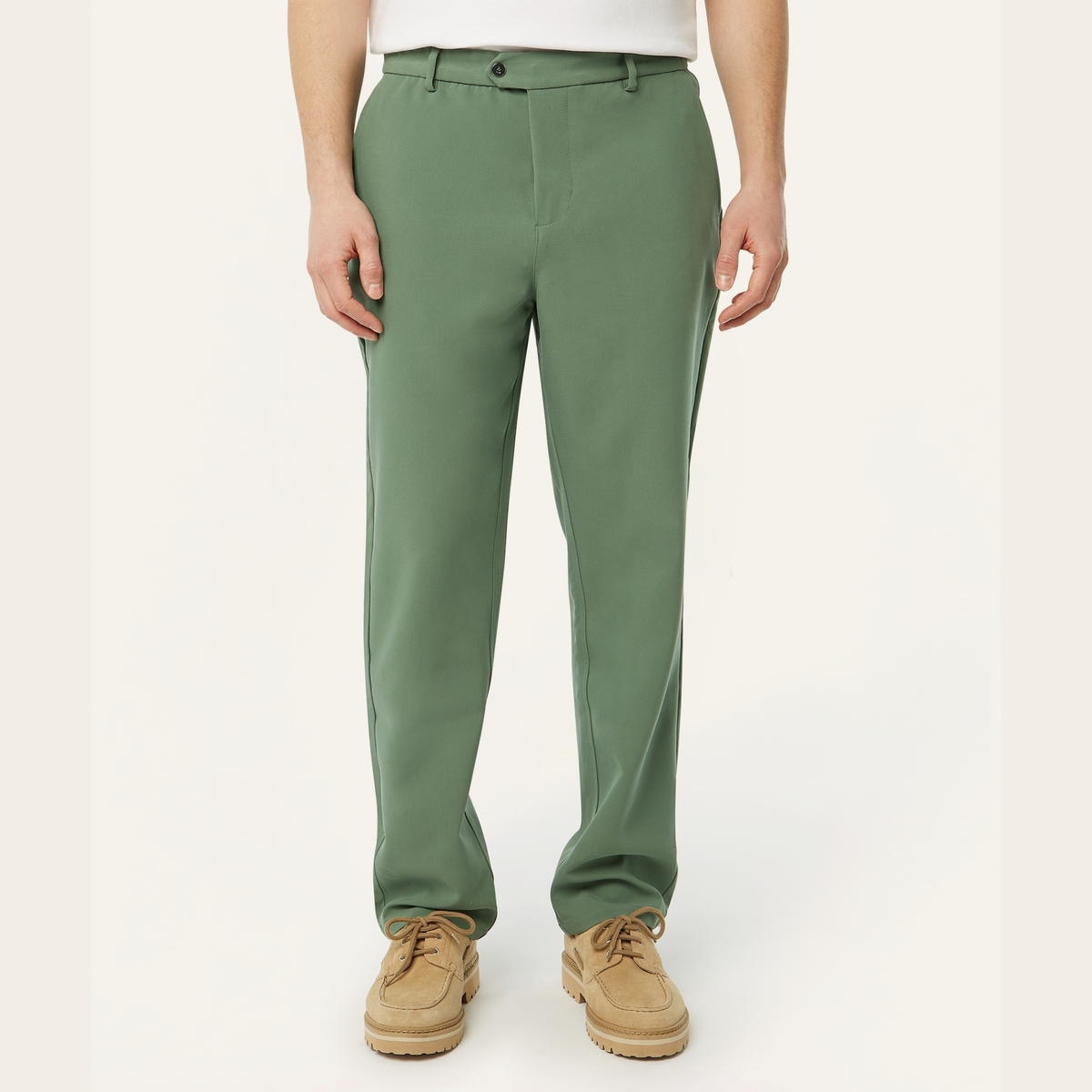 Straight pants Grass Green