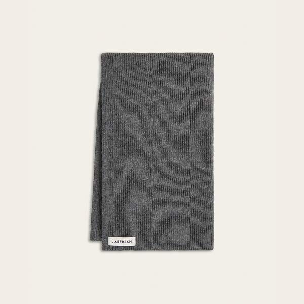 Heavy Seawool Scarf Dark Grey