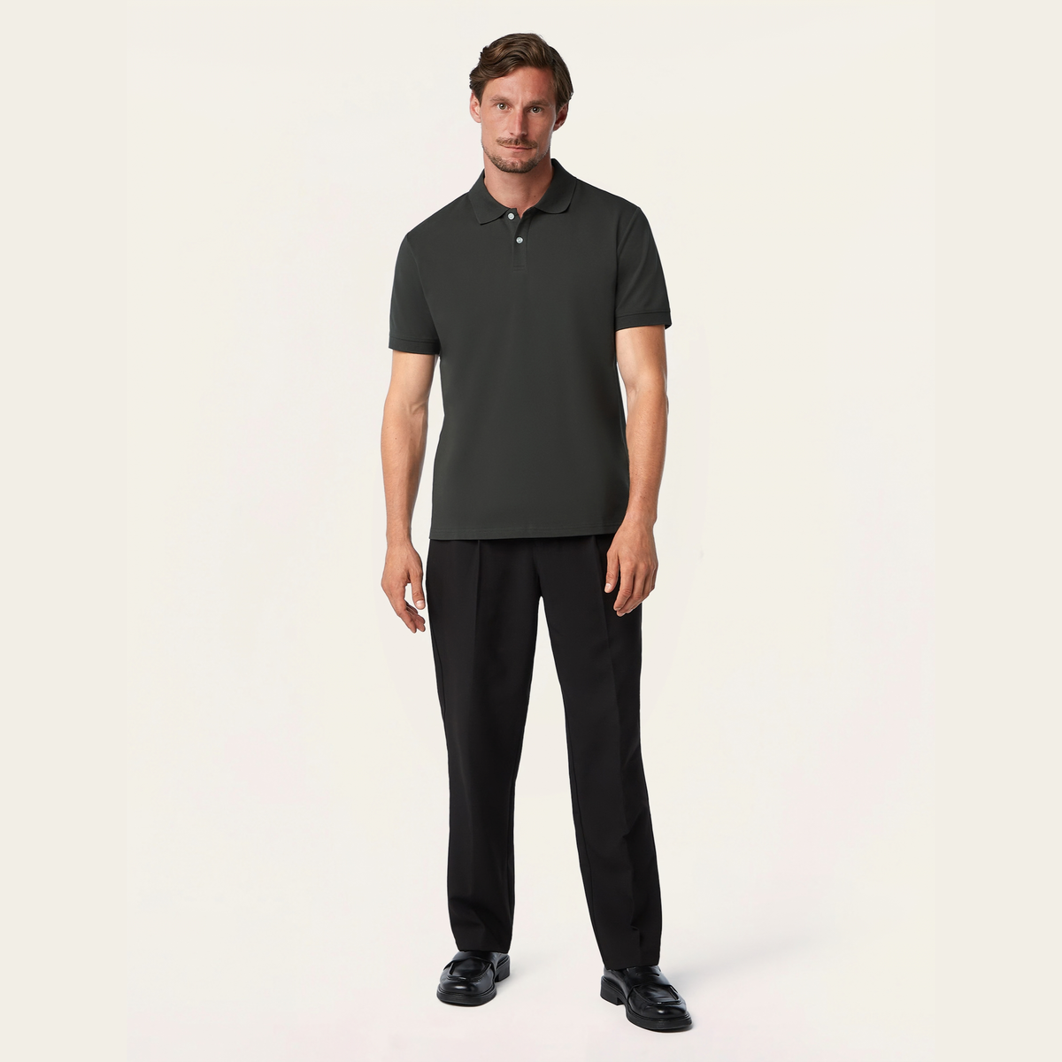 Classic Polo Dark Grey