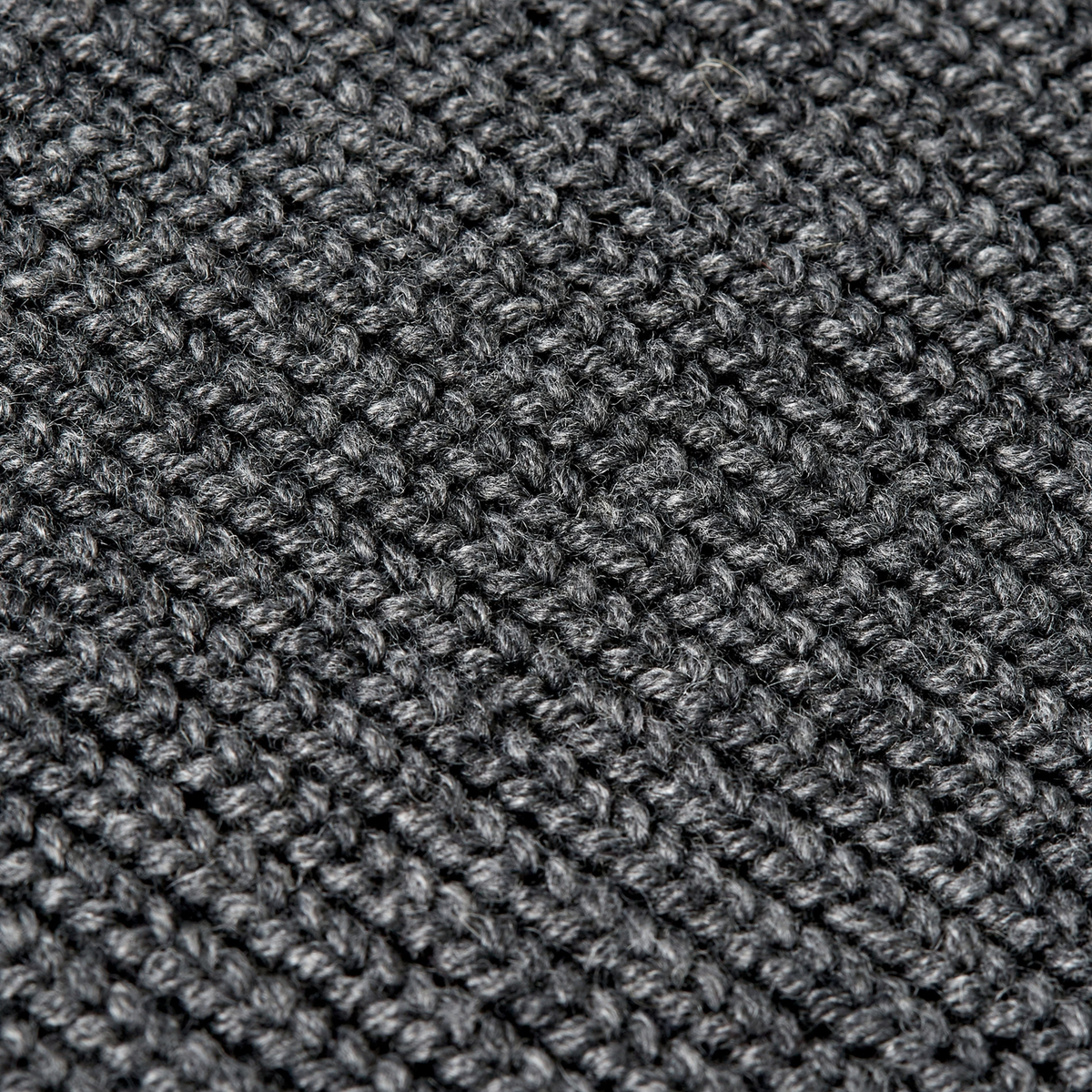 Heavy Seawool Cardigan - Dark Grey