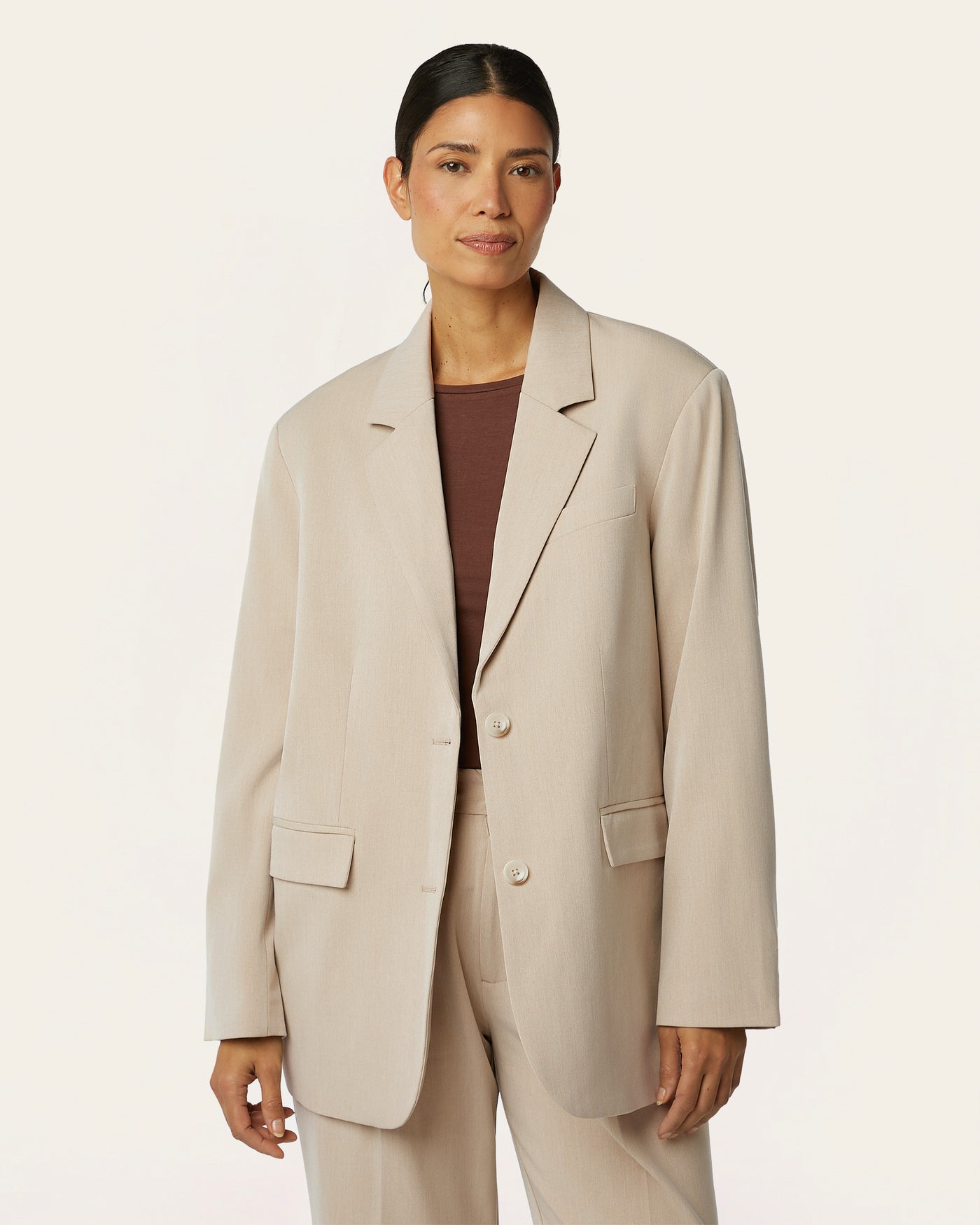 Signature Blazer - Sand