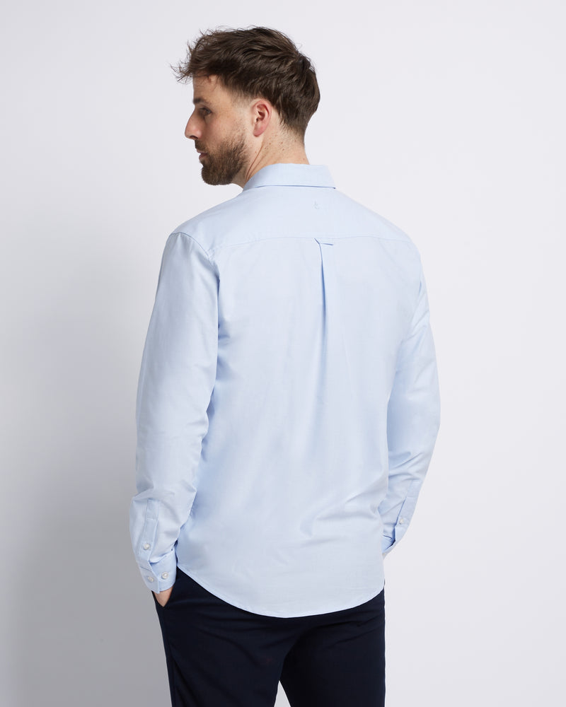 Oxford shirt stretch Light Blue