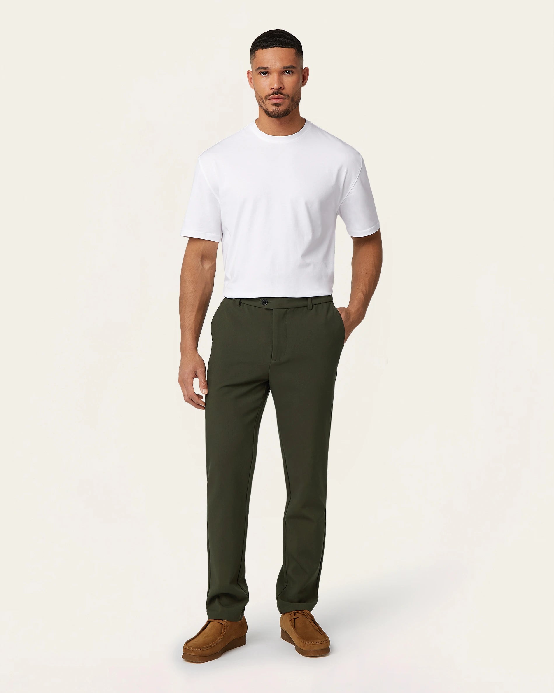 Classic Pants Dark Green