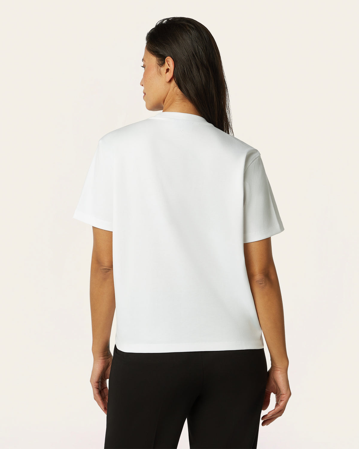 Interlock Boxy T-shirt - White