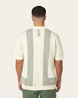 Schöne Jacquard Polo Off-white