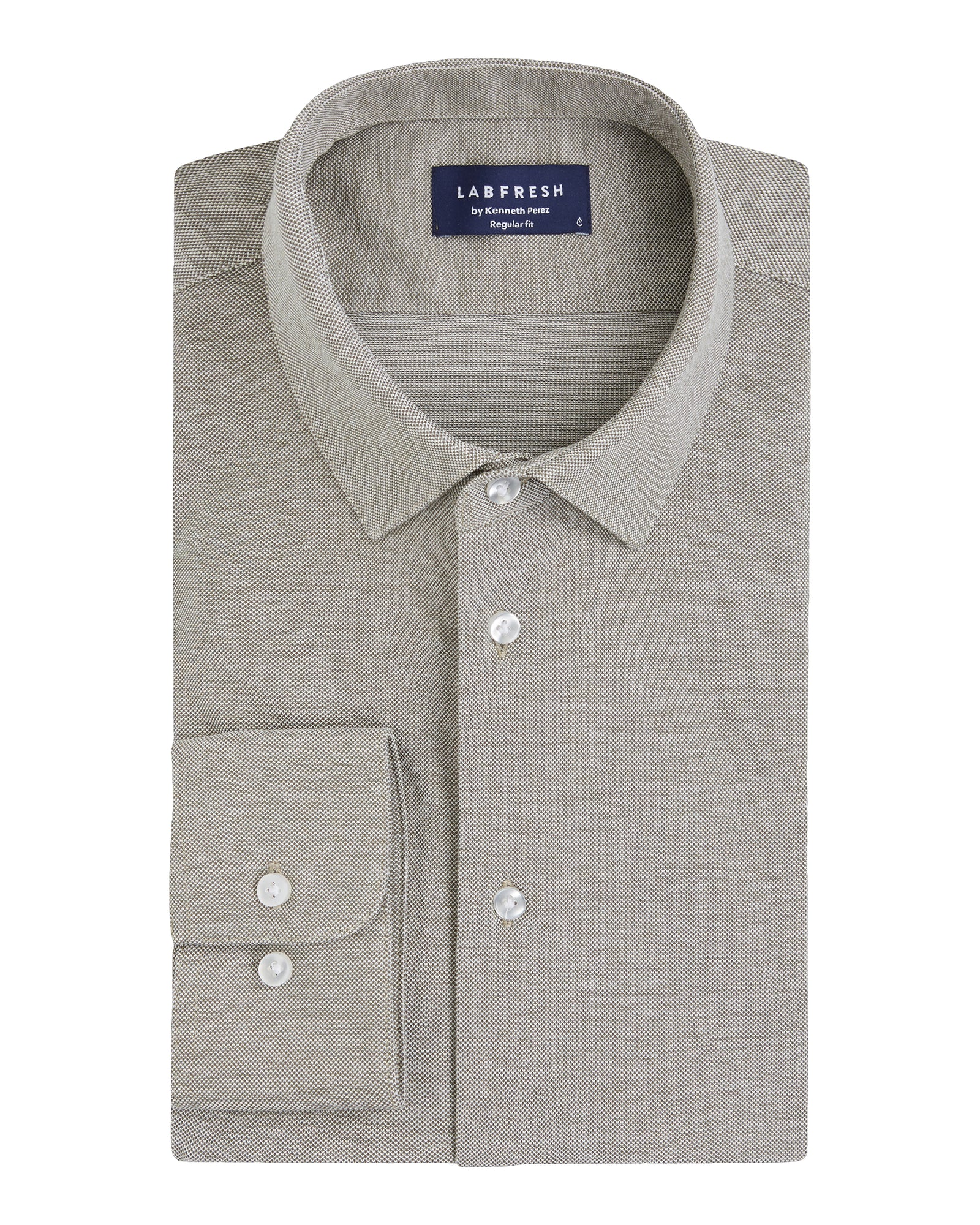 Knitted shirt sage LABFRESH