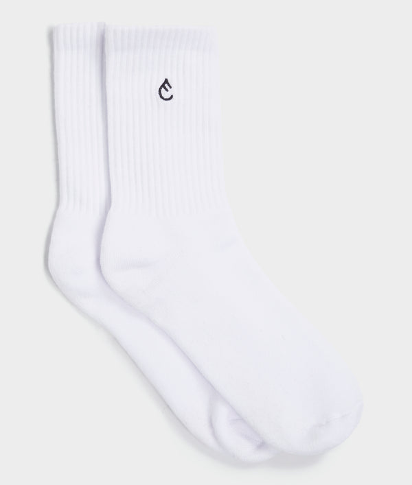 2-pack antibacteriële sokken wit