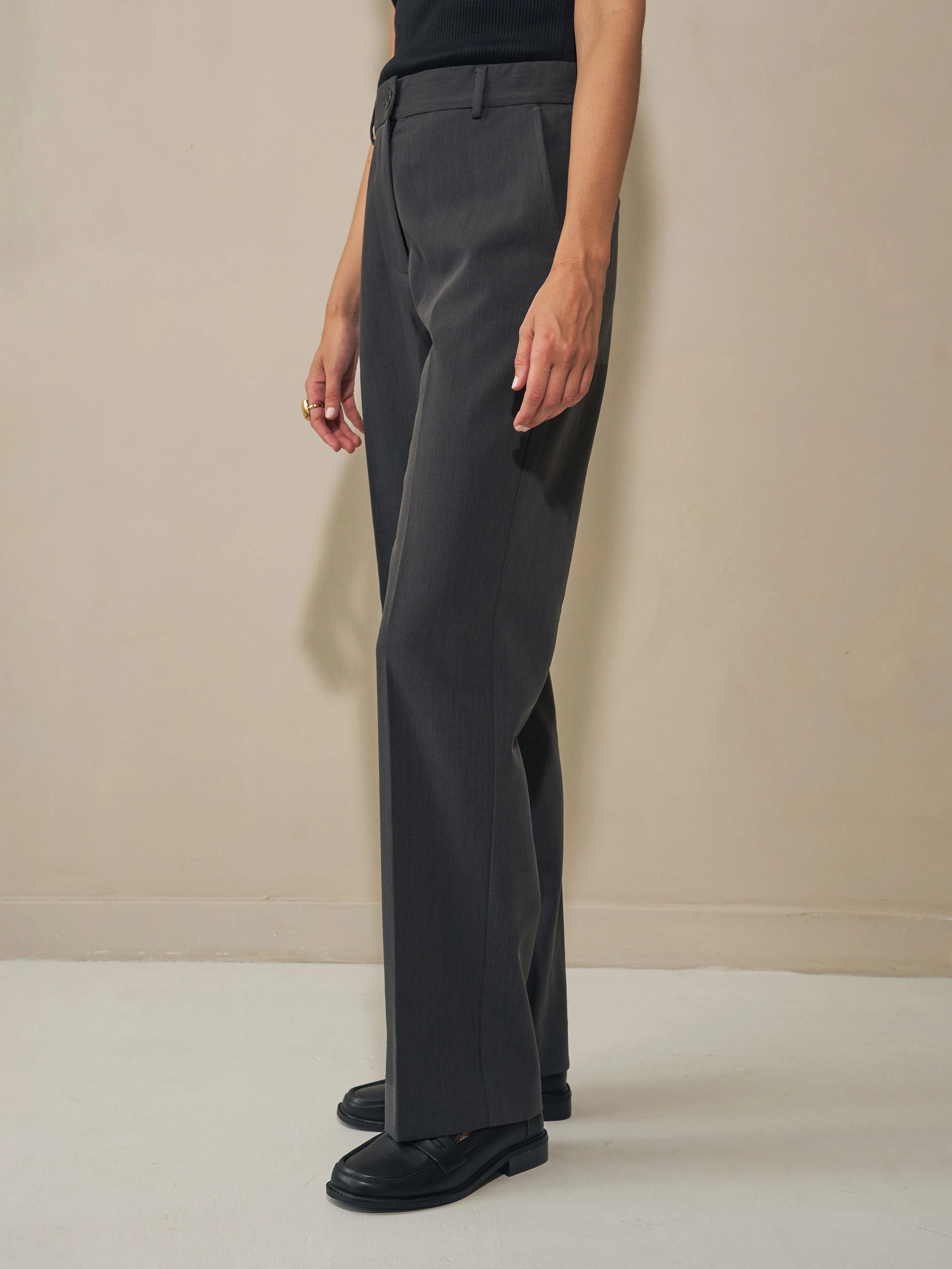 Straight pants - Dark Grey