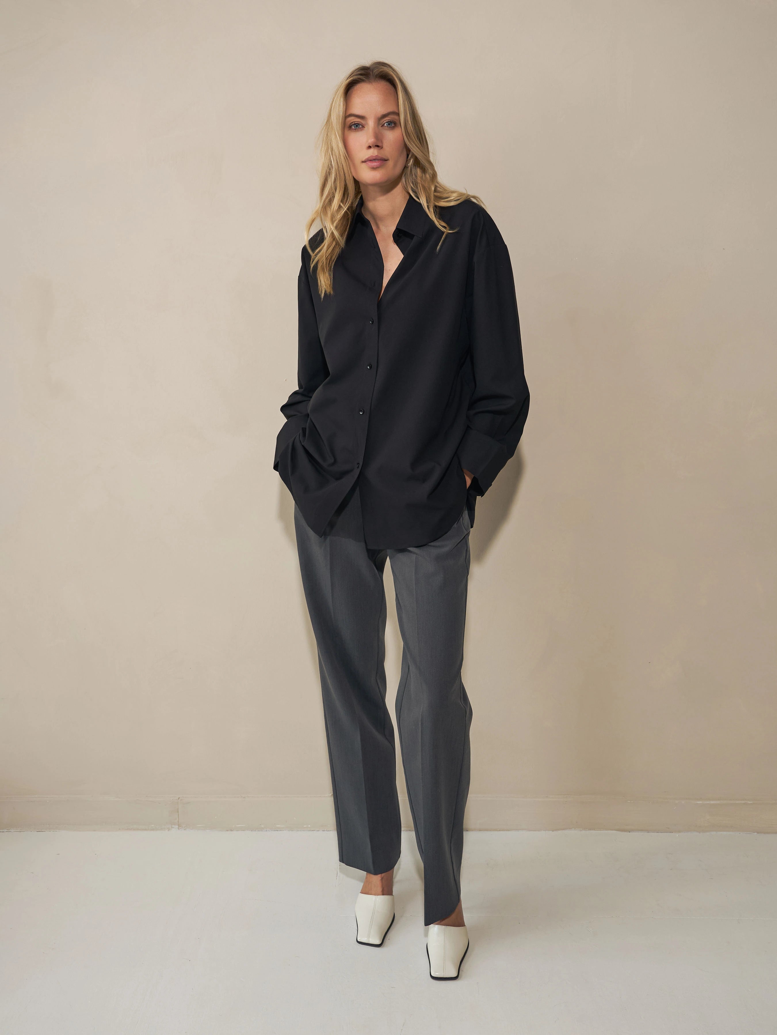 Loose fit Blouse - Black