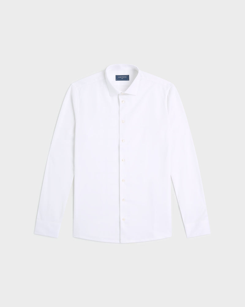 Non-iron stretch shirt white 