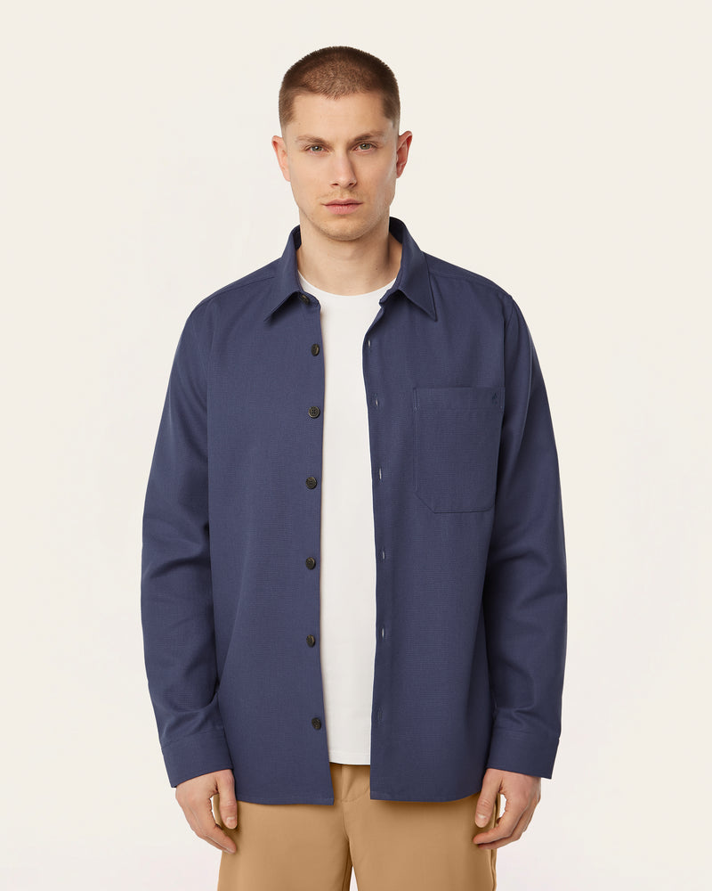 Overshirt Deep Blue