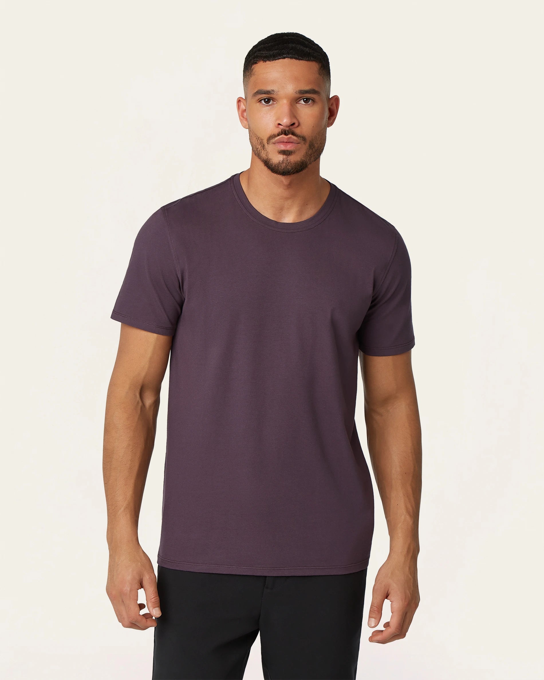 T-shirt Dark Plum