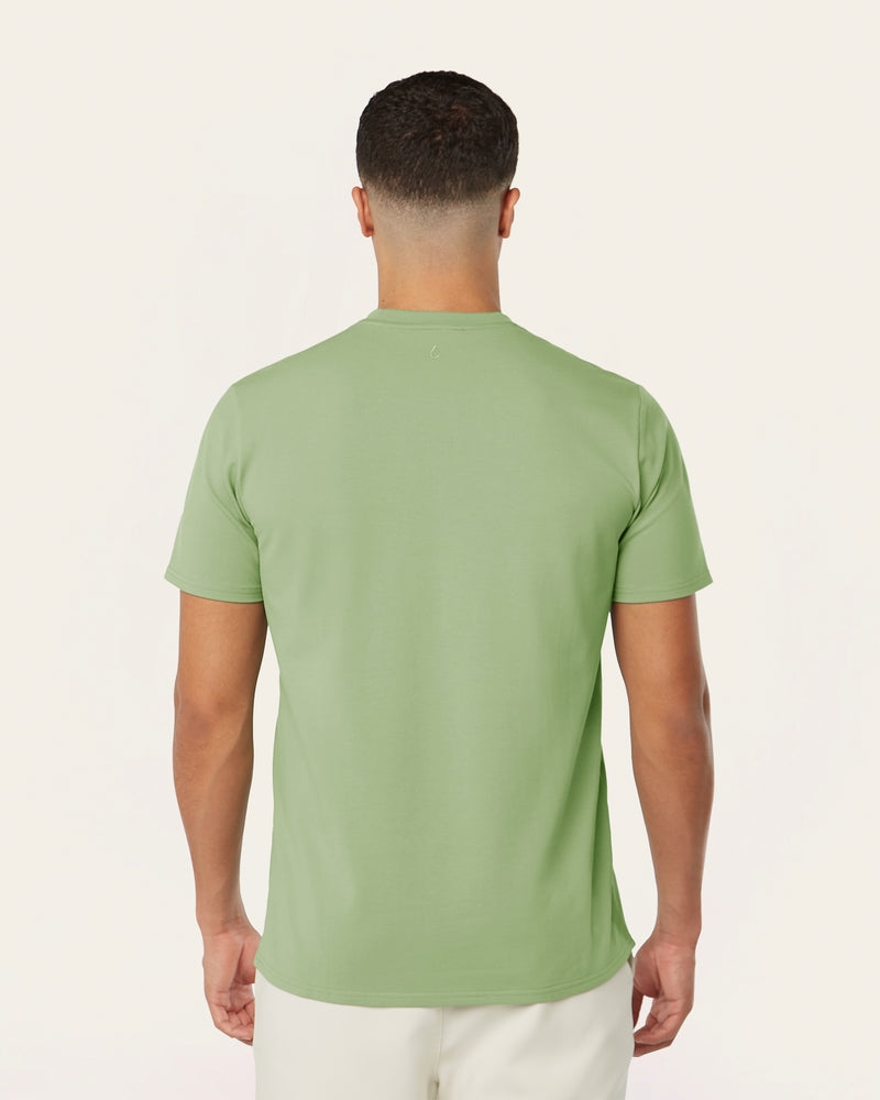 Piqué T-shirt Light Green