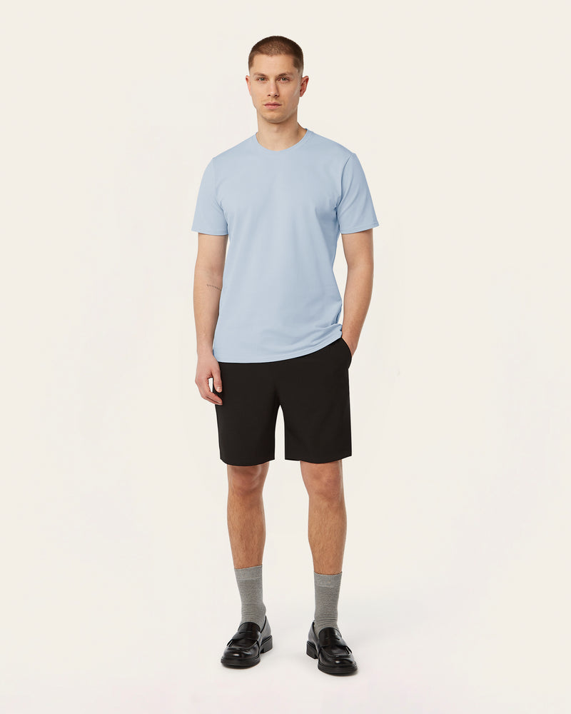 Piqué t-shirt Light Blue