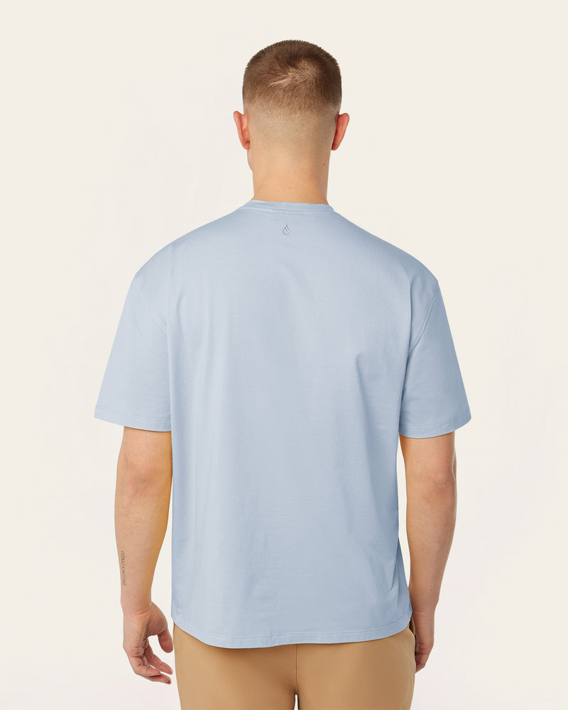 Relaxed T-shirt Light Blue