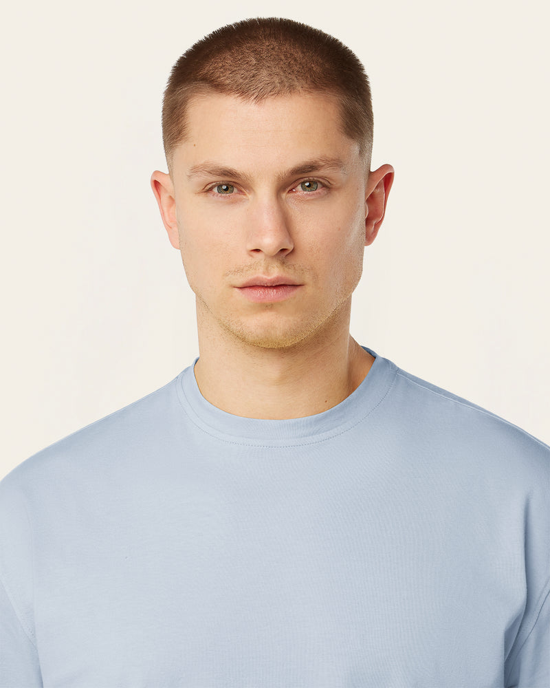 Relaxed T-shirt Light Blue