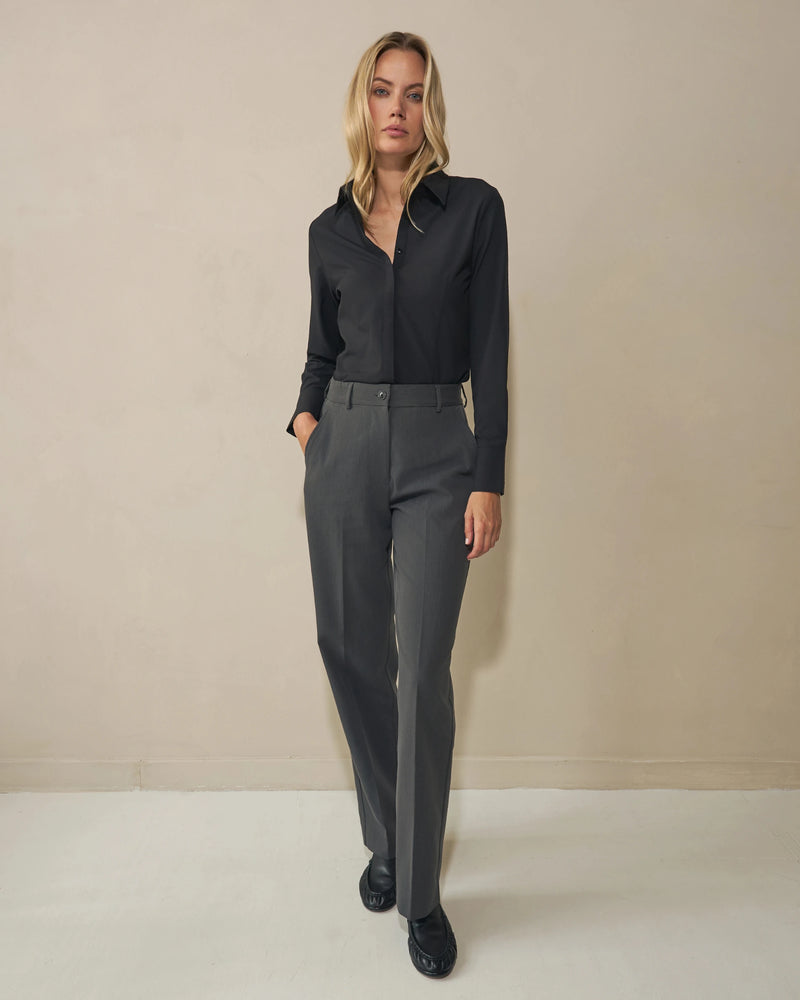 Slim fit Blouse - Black