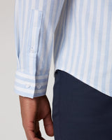Soft Oxford shirt big stripe