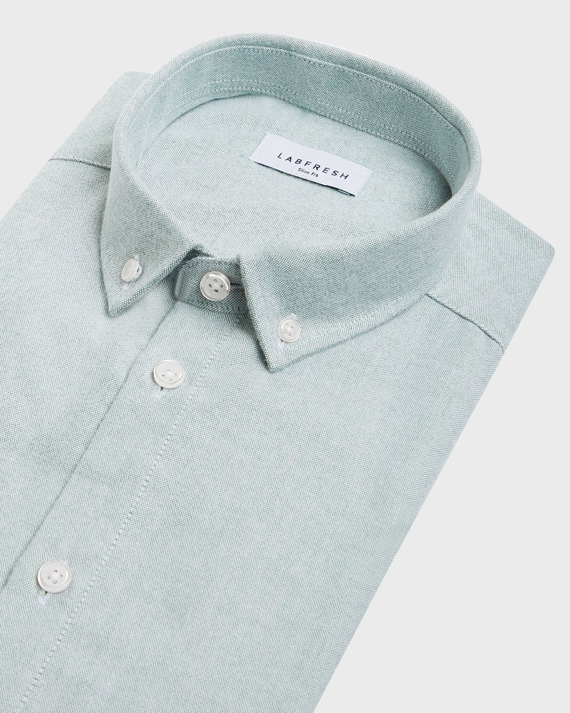 Soft Oxford shirt light green