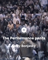 Performance pants grey