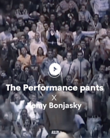 Performance pants sand